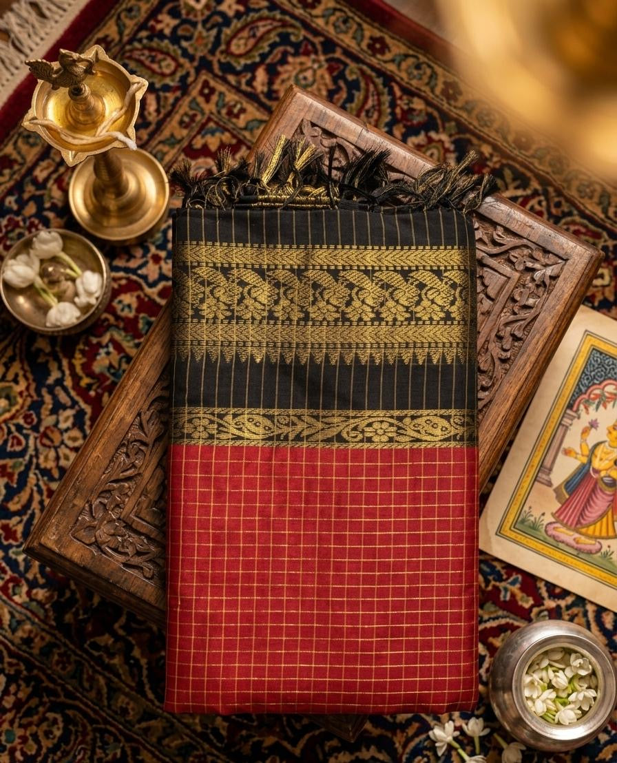Elegant Kalyani Cotton Saree